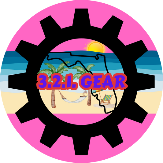 Florida beach decal