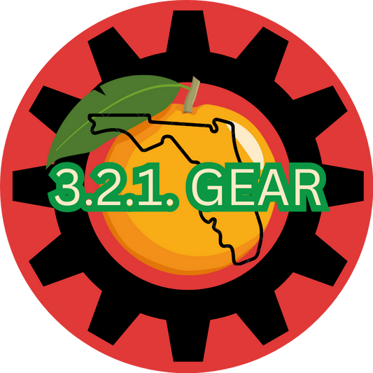 Florida orange decal