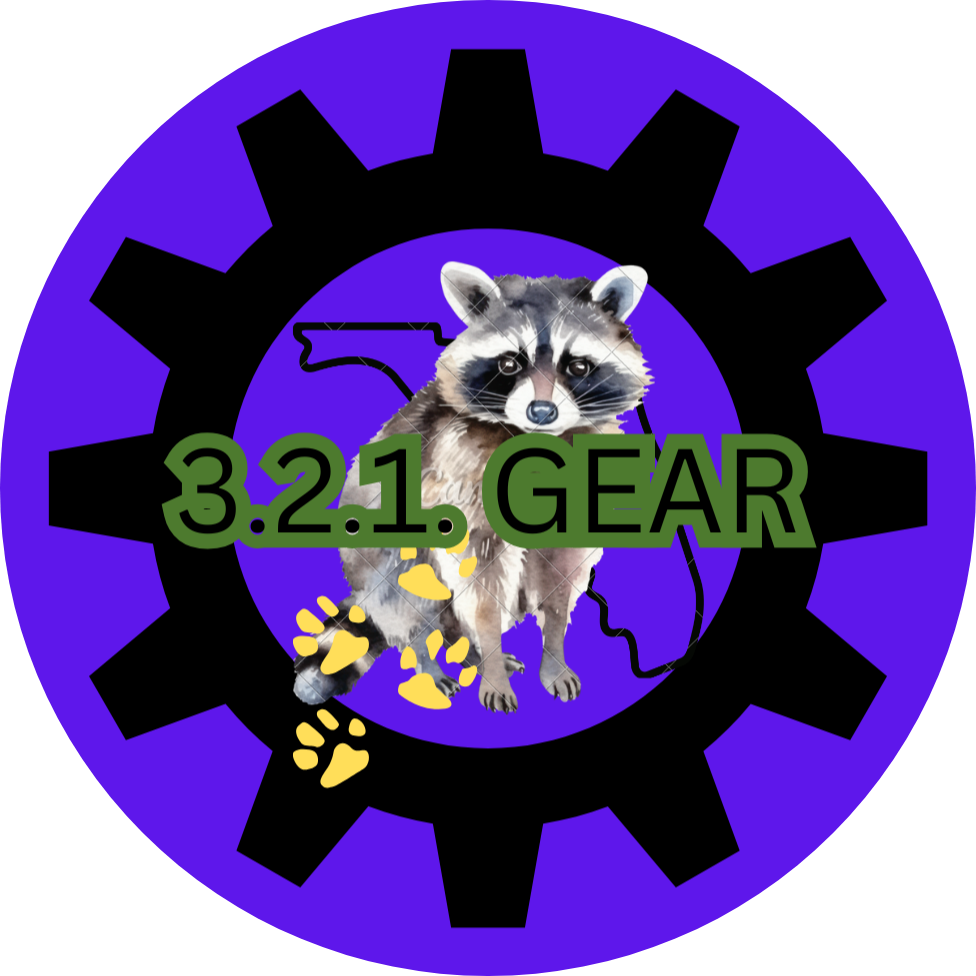 Trash panda decal